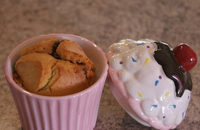Muffins au coeur fondant de nutella