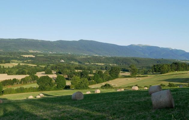 Le 30 juin 2018 : Soleil couchant sur le Valromey