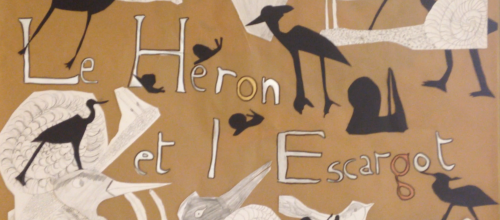 L'album "Le héron et l'escargot" théâtralisé