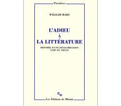 L'adieu à la littérature