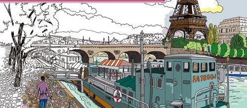 " Coloriage Paris "