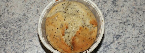 Muffins citron / graines de pavot