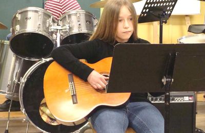 La guitare sèche...