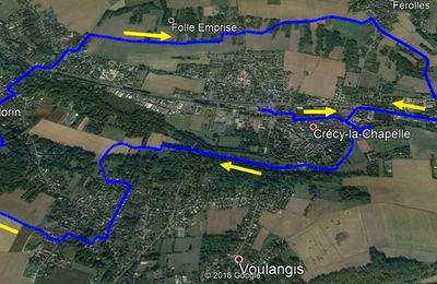 Crécy-la-Chapelle : le circuit