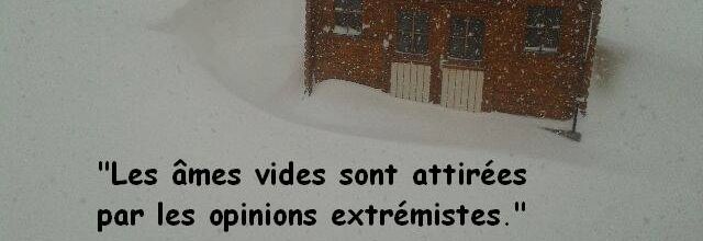 Ne soyons pas des âmes vides, soyons porteurs d'espoir