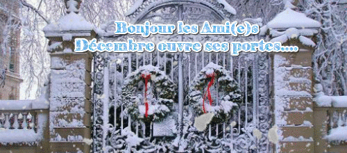 NOUS VOICI EN DECEMBRE