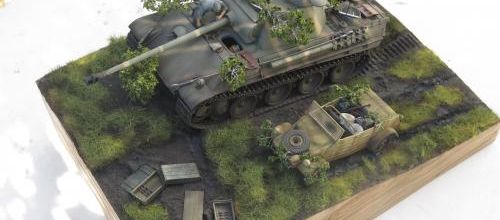 Diorama terminé
