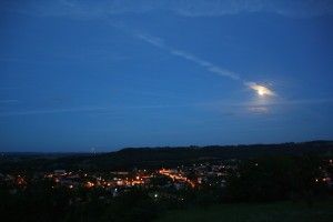 Layrac sous la pleine Lune