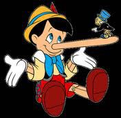 Sarkozy Pinocchio face à Hollande