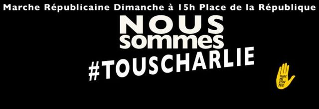 Marche Républicaine #NousSommesTousCharlie