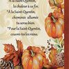 Dictons et Fête du jour Quentin + grille prénom !