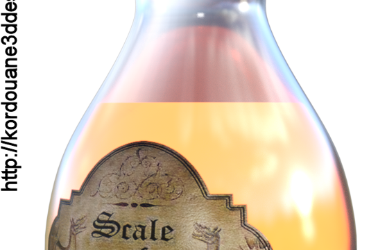Tube de potion "Ecaille de dragon" (image)