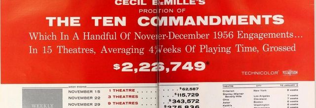 BOX OFFICE USA DU 7 NOVEMBRE 1956 AU 13 NOVEMBRE 1956