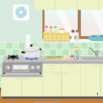 Yonashi Game - Kitchen in Summer