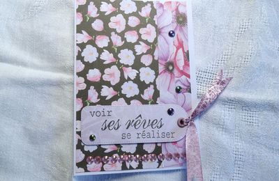 Défi mauve et violettes .