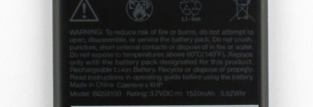 Batteria per HTC G14 Sensation 4G Z710E Z710T - BG58100 (1520mAh/5.62WH) batteria di ricambio