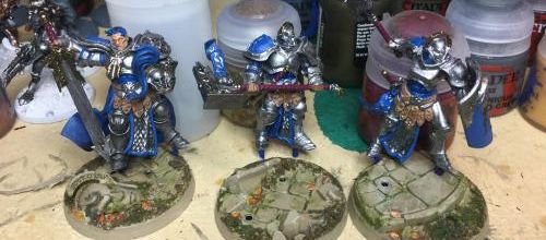 Warhammer Underworld Shadespire: peinture des Sigmarines