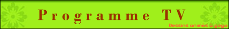 PROGRAMME TV DE LA DAG WEB TV