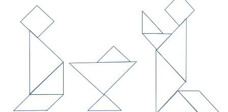 Noël en tangram