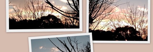 Le ciel au soir du 18 janvier...