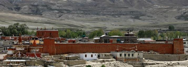 Centre historique médiéval fortifié de Lo-Manthang