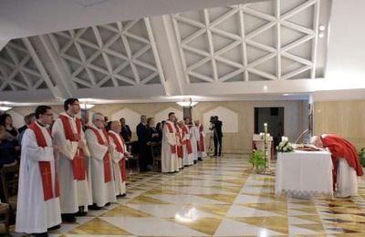 Le Pape à Sainte-Marthe: notre destin est de vivre en amis de Jésus - va