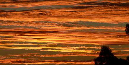 Les couchers de soleil de Stanthorpe...