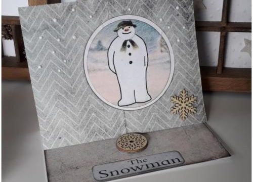 Scrap  "Le bonhomme de neige"