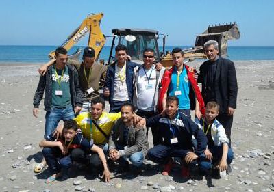 Nettoyage des plages à Melbou, première sortie de Tafrara