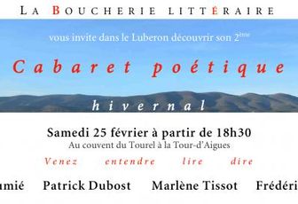 Deuxième Cabaret poétique hivernal
