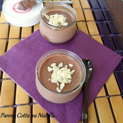 Panna Cotta au Nutella