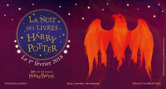 La nuit des livres Harry Potter 2018