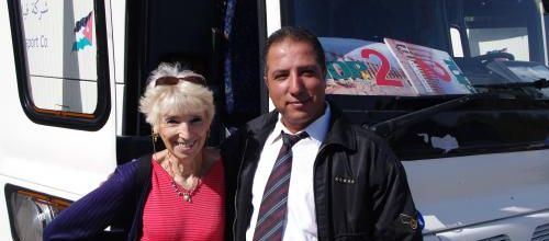 Jacqueline en Jordanie