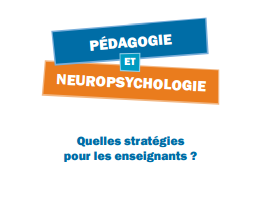 Pédagogie et Neuropsychologie : Quelles stratégies pour les enseignants?