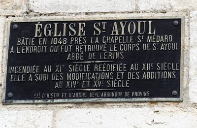 Provins - Le Val (6/6) : l'église paroissiale Saint-Ayoul