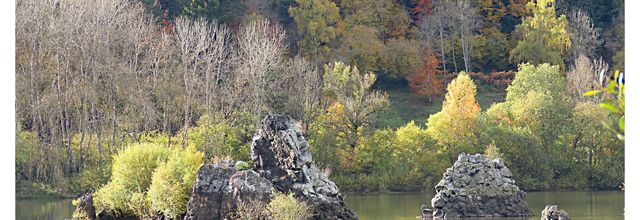 Un automne discret .