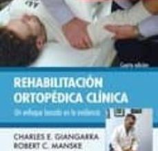 REHABILITACION ORTOPEDICA CLINICA 4ª ED C.E. GIANGARRA ePub gratis