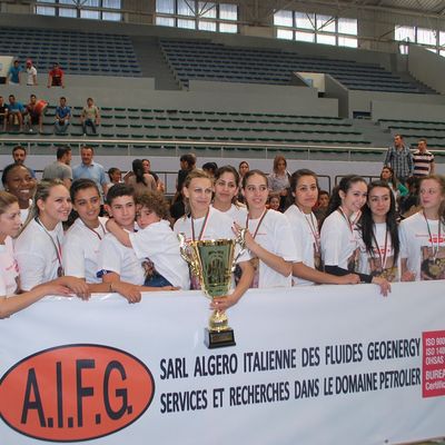2012-2013 MCA Dames Vainqueur de la Coupe d'Algérie 