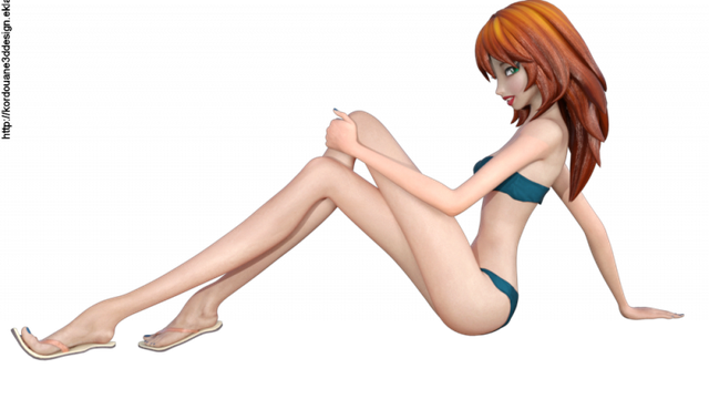 Image de "Star" en bikini (tube-render)