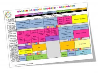 Emploi du temps CM1-CM2 2017-2018