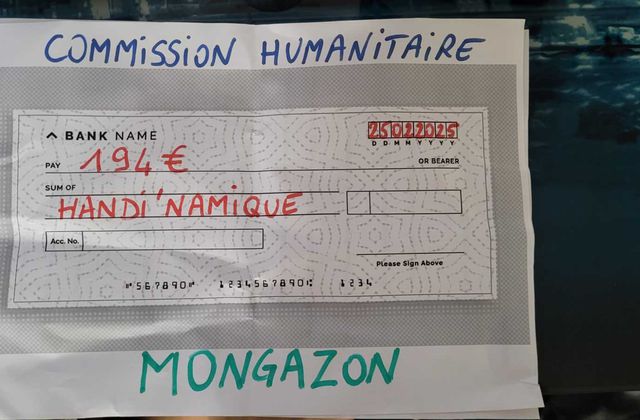 Collège Mongazon pour rencontrer des jeunes de la commission humanitaire  25/02/25