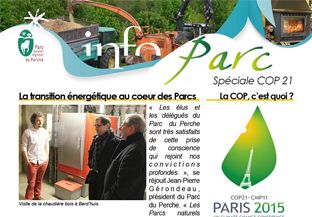 Lettre info Parc spéciale COP 21
