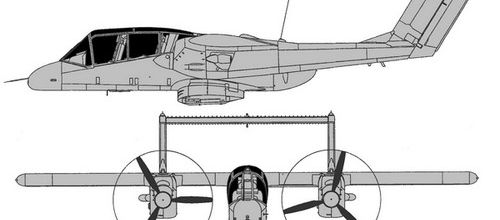 North-American Rockwell OV-10 Bronco