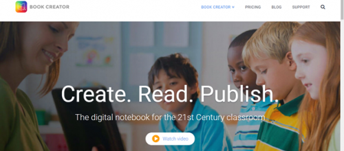 Créer un livre numérique avec book creator