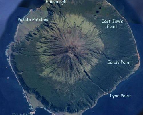 Sandy Point - Tristan da Cunha