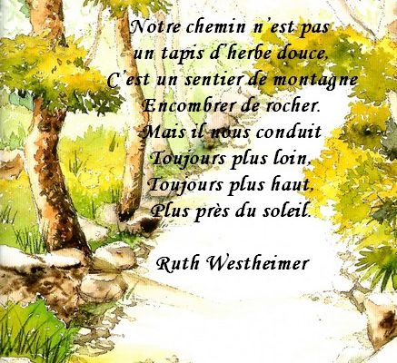 Citations en images : Notre chemin