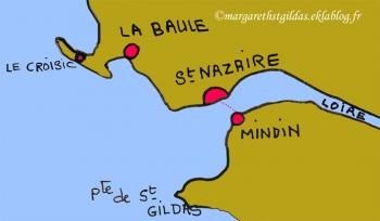 Le bac de Mindin à Saint-Nazaire