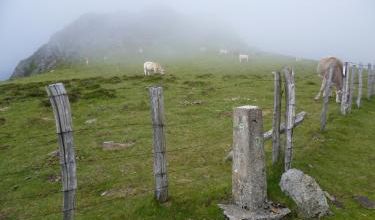 Circuit Mendiaundi Aldaparri Lindus Trona Girizu par les Mugas (1279m.)