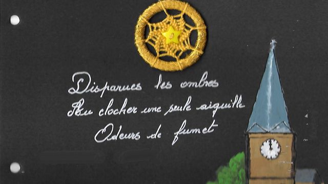 Bouton Dorset de février en jaune