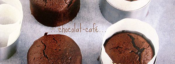 Mi-cuits chocolat-café, et soupçon de caramel…